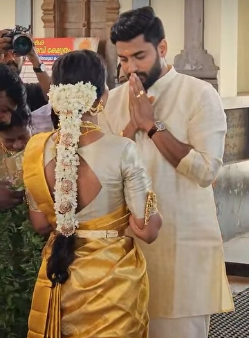 `வேறென்ன வேணும் நீ போதுமே...! - காதலியை கரம் பிடித்த `சுந்தரி தொடர் நடிகர்