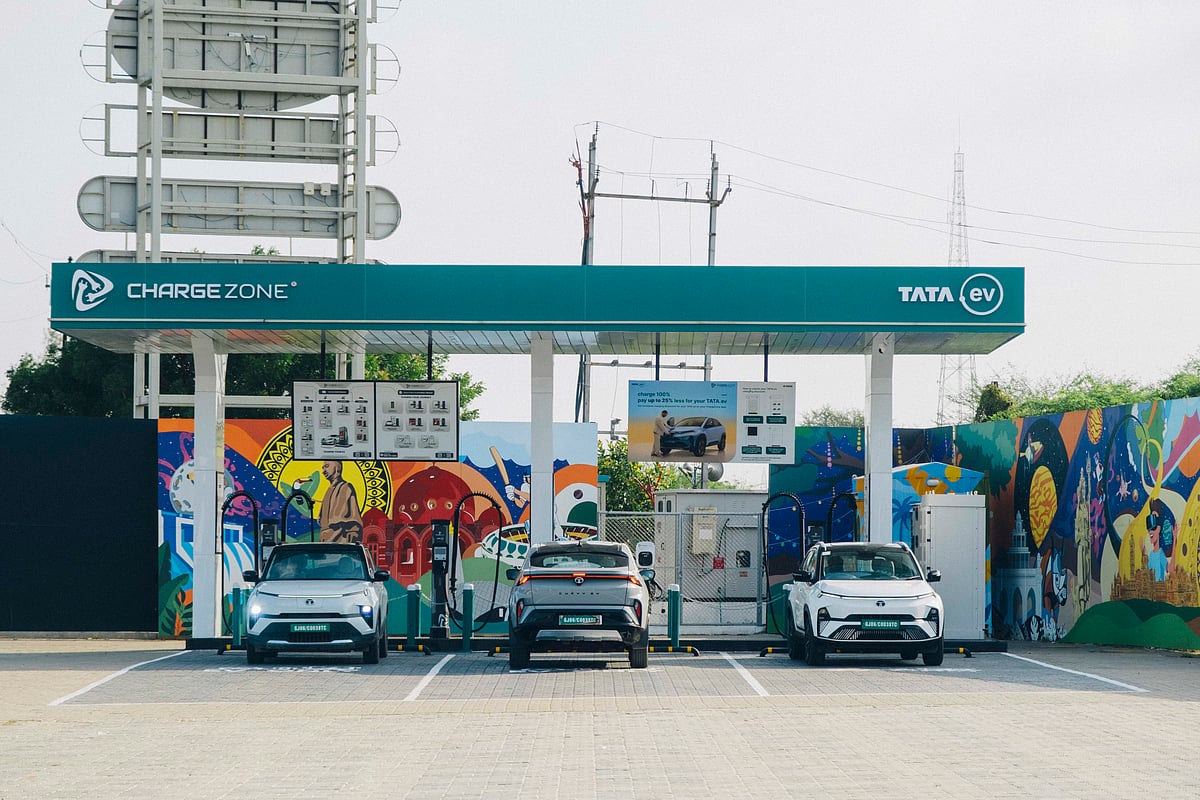 2027-க்குள் 4 லட்சம் மெகா சார்ஜிங் பாயின்ட்கள் அமைக்கப்படும்!- TATA.ev Mega Charger திட்டம்