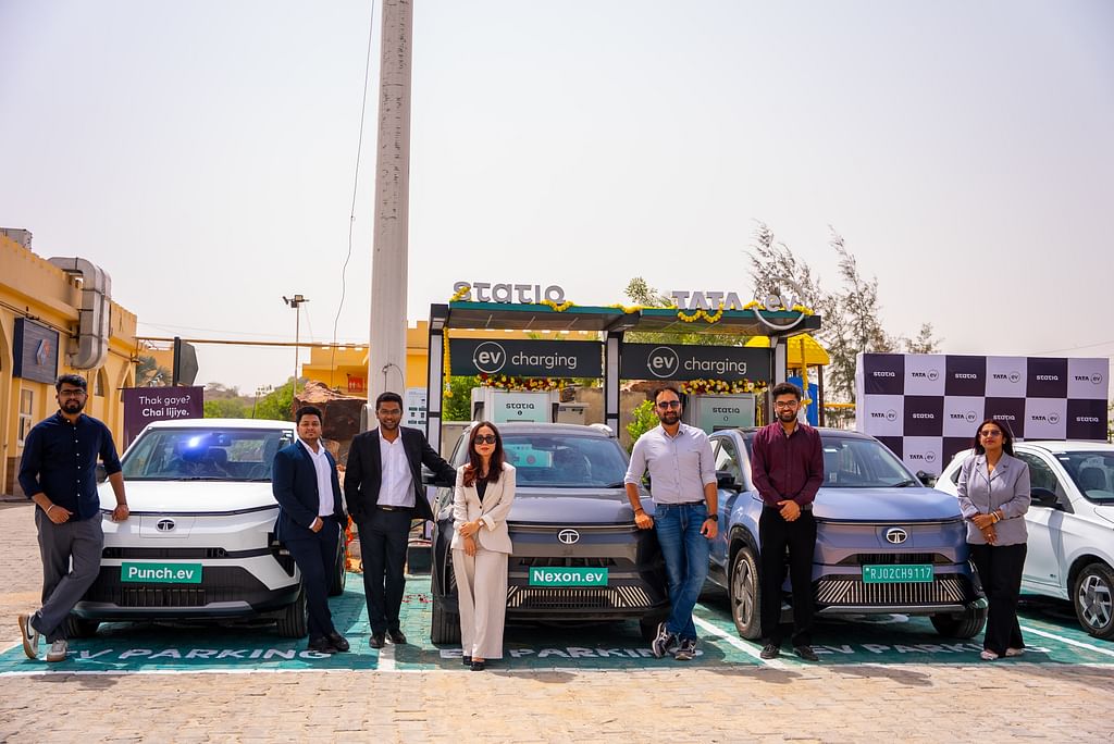 Tata.ev and Statiq MegaCharger