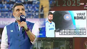 ``தோனி டெஸ்ட்ல ரிட்டையர் ஆகிட்டு இன்னும் ஐ.பி.எல் ஆடுறாரு, ஆனா கோலி..'' - சஞ்சய் மஞ்சரேக்கர்!