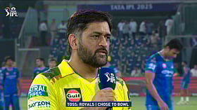 Dhoni : 'பெருமைக்காக ஆடி எந்தப் பலனும் இல்லை' - டாஸில் தோனி பளிச் பேச்சு