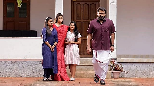 திரிஷ்யம் படத்தில் மோகலால், மீனா | mohanlal, meena in Drishyam Movie