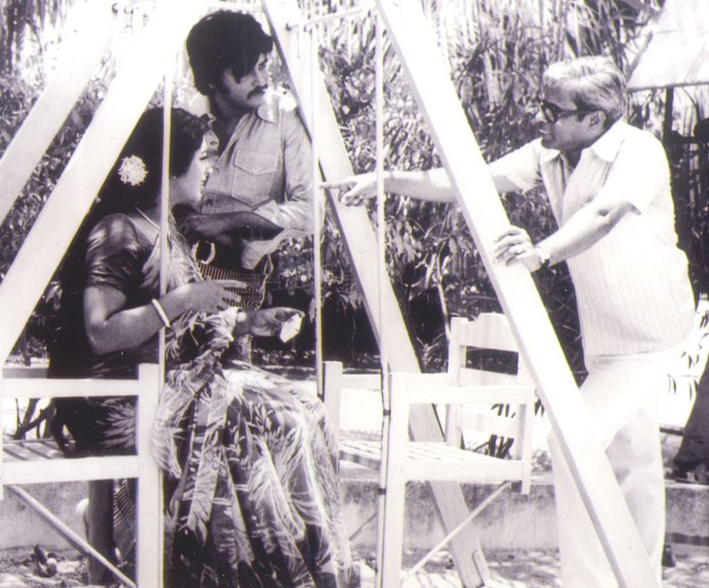 அபூர்வ ராகங்கள் ஷூட்டிங்கில்