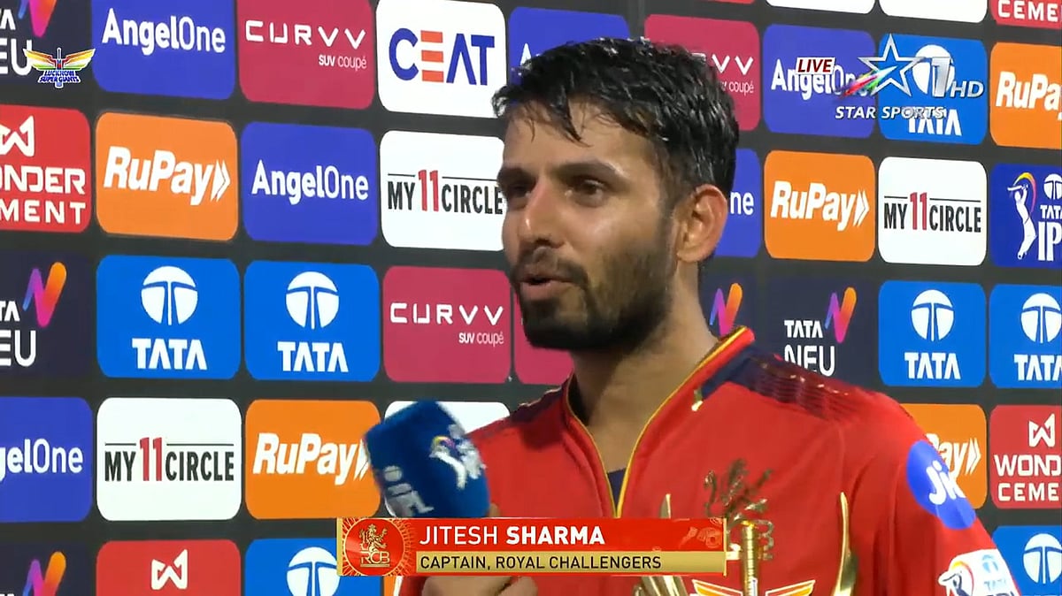 Jithesh Sharma: தினேஷ் கார்த்திக்தான் என்னோட குரு! - ஆட்டநாயகன் ஜித்தேஷ் சர்மா