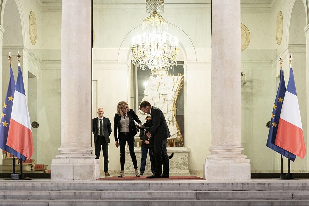 Macron Couple