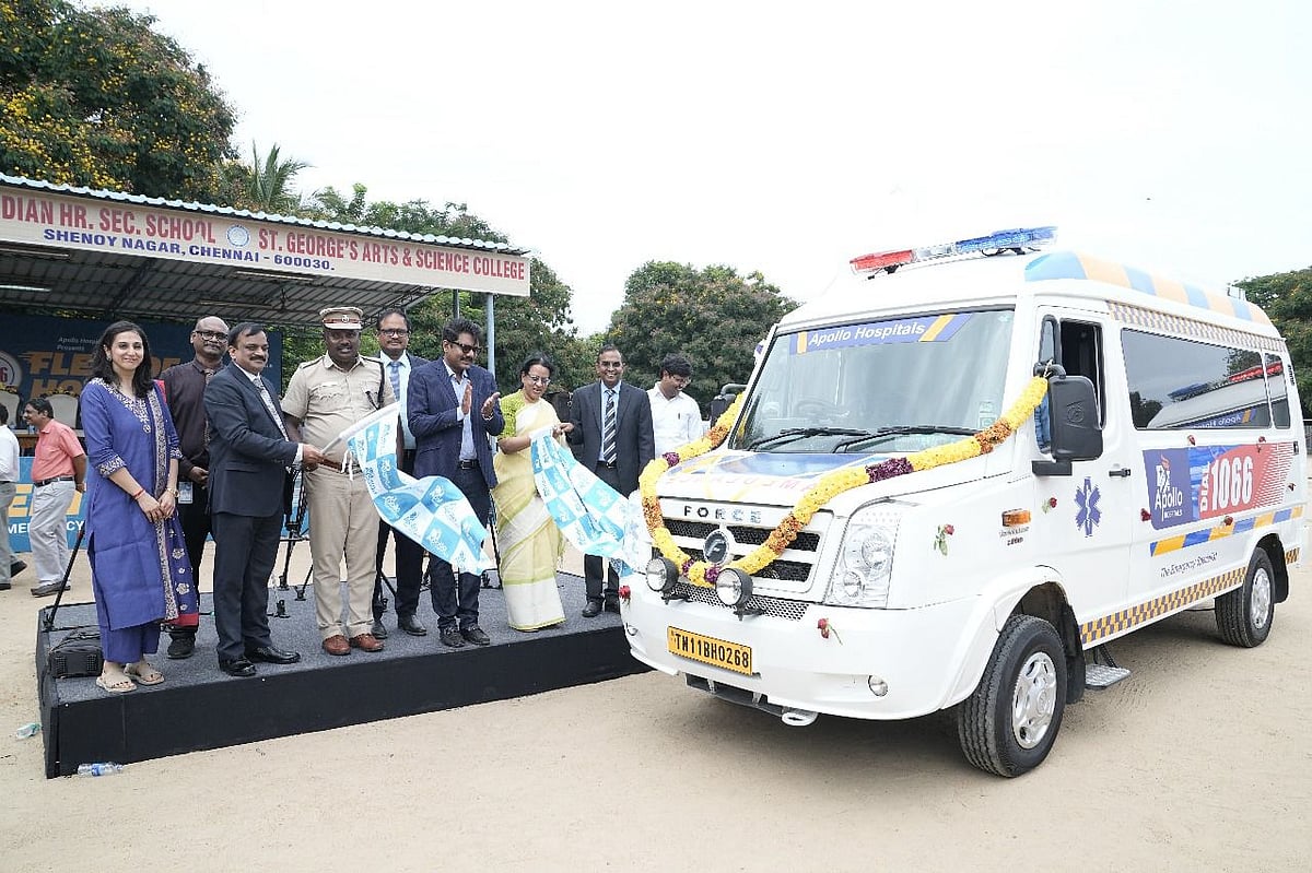 Apollo: உலக அவசர மருத்துவ தினம்; 1066 அவசர சேவைகள் குறித்த விழிப்புணர்வை ஏற்படுத்திய அப்போலோ