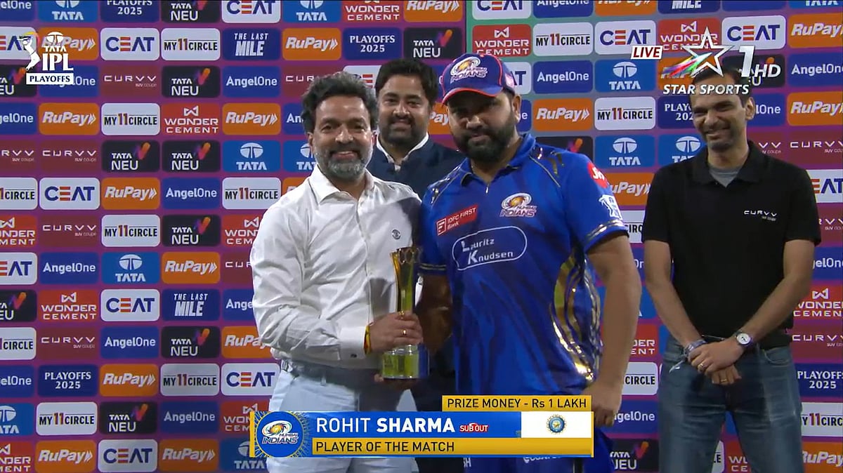 Rohit Sharma : வெறும் 4 அரைசதம்தாங்க அடிச்சிருக்கேன்... - ஆட்டநாயகன் ரோஹித் சர்மா