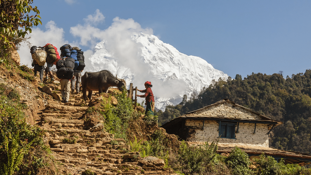 Tourist in nepal
