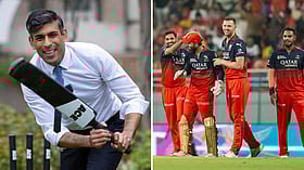 RCB : 'பெங்களூரு பொண்ணதான் கட்டியிருக்கேன்; அதனால RCBக்கு தான் சப்போர்ட்!' - ரிஷி சுனக்