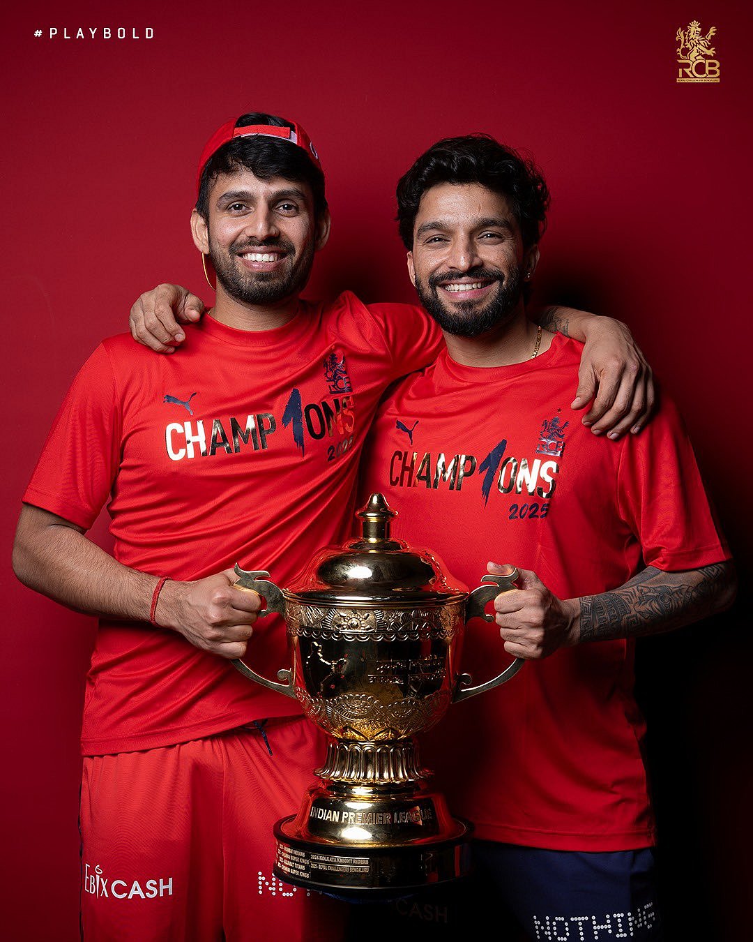 RCB : ‘ஈ சாலா கப்’ உடன் ஆர்.சி.பி சாம்பியன்ஸின் எமோஷன்ஸ் | Photo Album