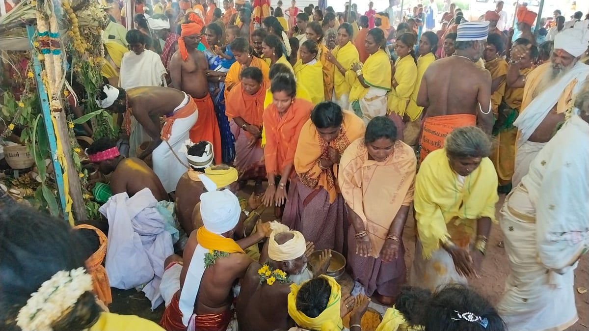 9 ஆண்டுக்குப் பிறகு நடைபெற்ற தம்பிரான் கும்பிடு திருவிழா! | Photo Album