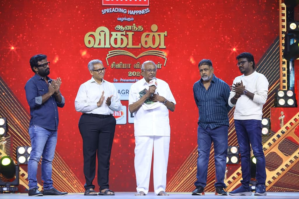 எஸ்.எஸ்.வாசன் விருதைப் பெற்ற எஸ்.பி.முத்துரான்