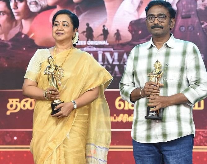 ஆனந்த விகடன் சினிமா விருது விழாவில்