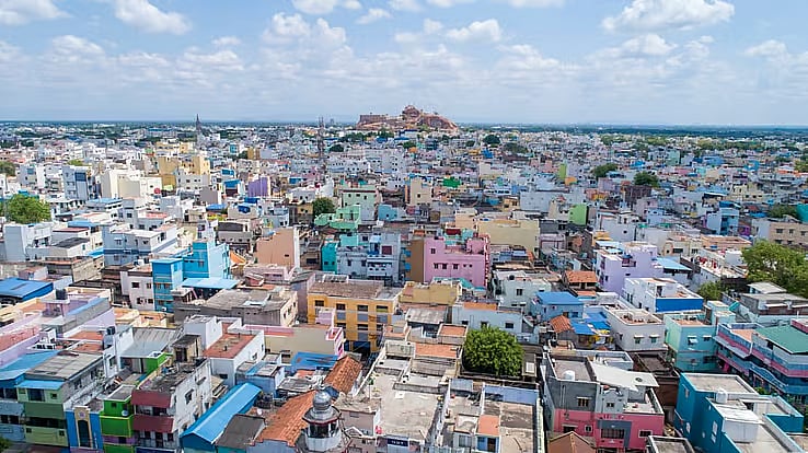 `திருமாவளவன் பேரணியில் ஹெலிகாப்டரில் பூ தூவ அனுமதி மறுப்பு - காவல்துறை சொன்ன காரணம்