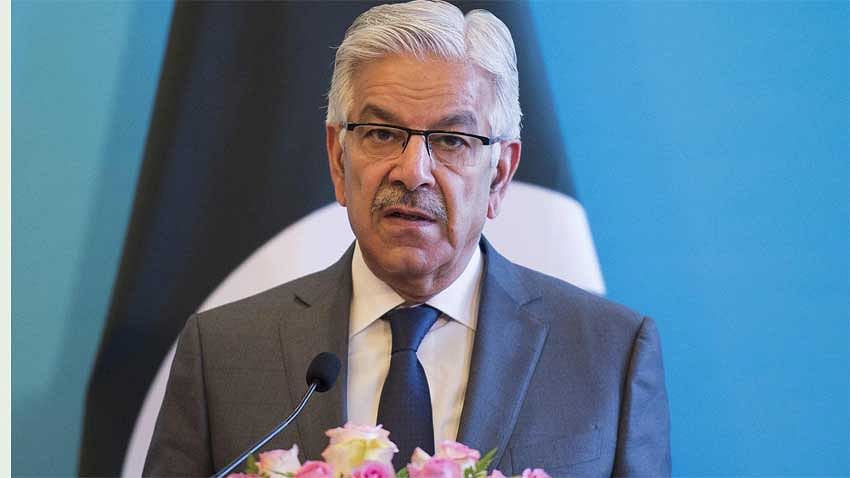 Pakistani Defence Minister Khawaja Muhammad Asif