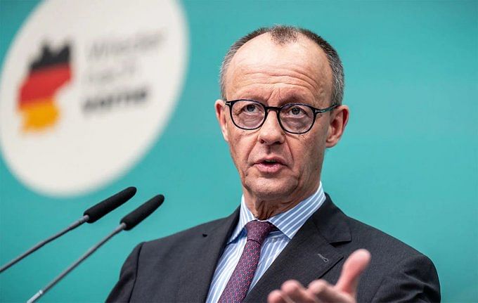 German Chancellor Friedrich Merz