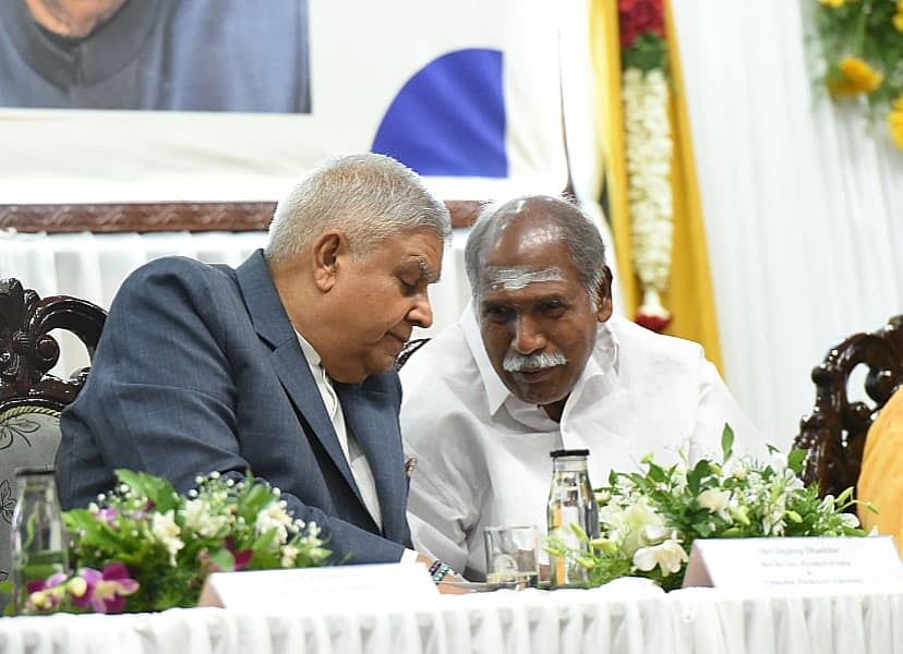 புதுச்சேரி: `கல்வி இந்திய குருகுல முறையுடன் ஒத்துப் போக வேண்டும்’ - துணை ஜனாதிபதி ஜக்தீப் தன்கர்
