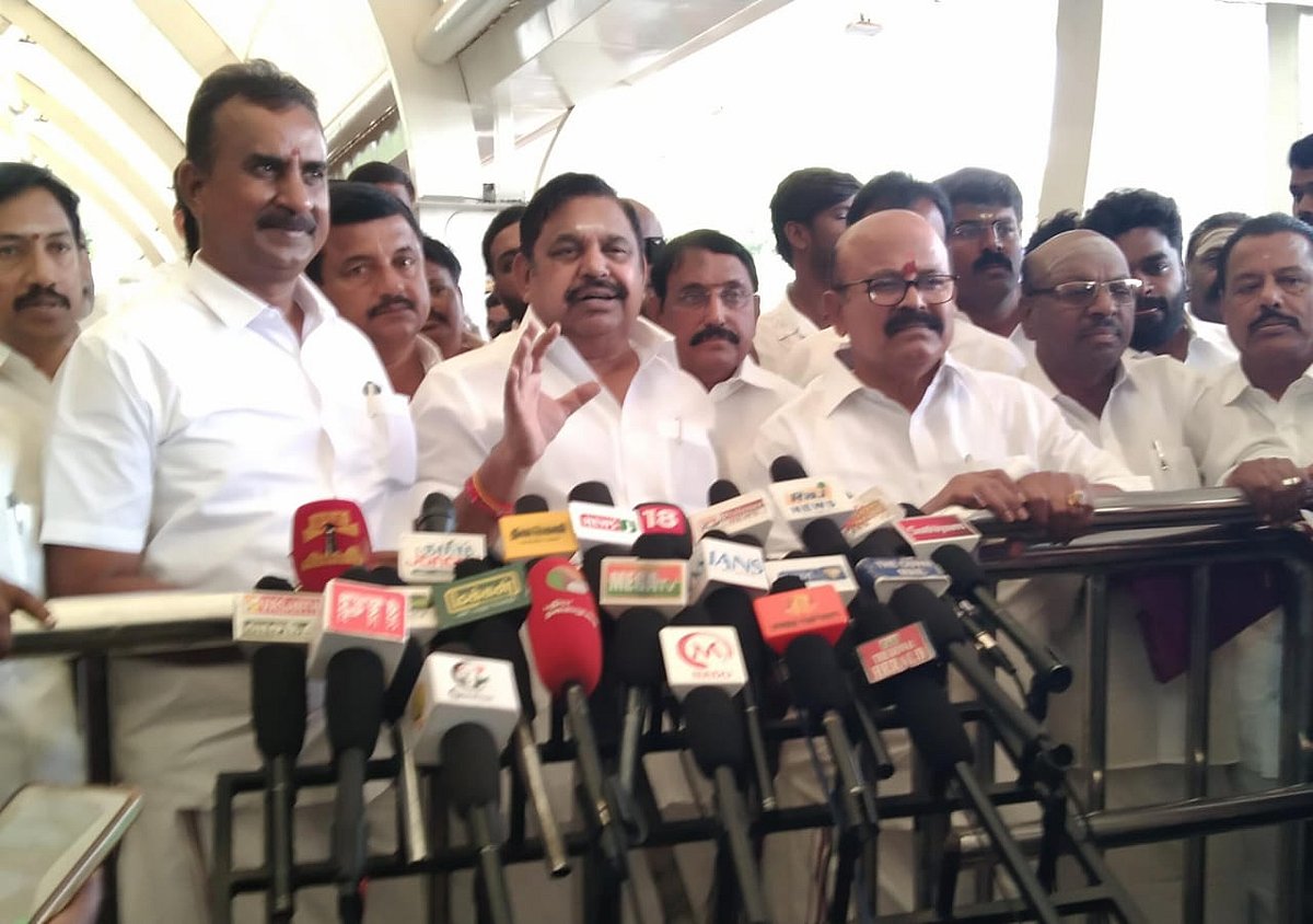 `திமுக மீது மக்கள் கொதிப்பில் இருக்கிறார்கள்; 2026 தேர்தலில் பரிசு... - எடப்பாடி பழனிசாமி பாய்ச்சல்