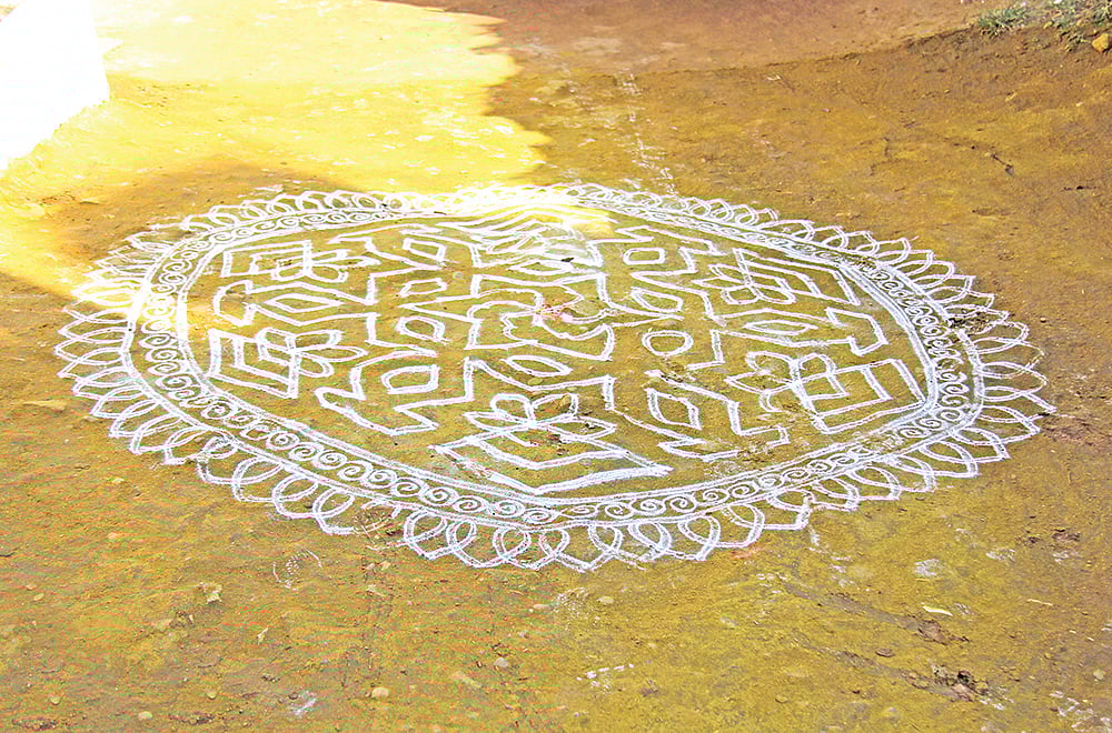 கோலம் - கோப்புப்படம்