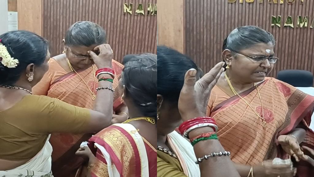 நாமக்கல் மாவட்ட ஆட்சியர் உமா