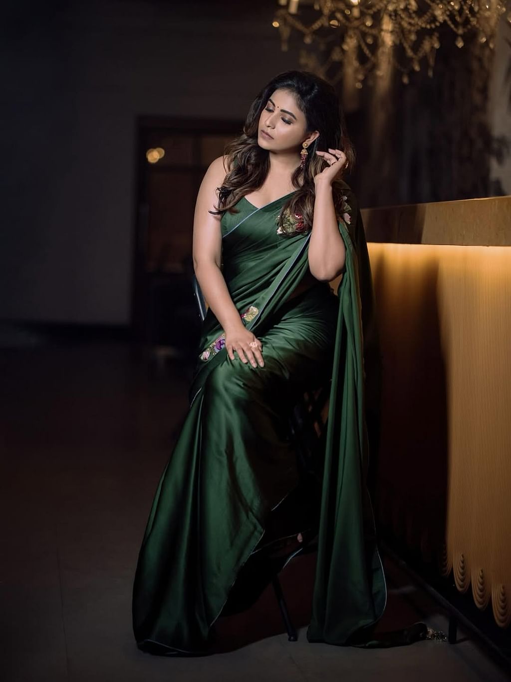 Anjali:-பச்சை-நிறமே,-பச்சை-நிறமே...---நடிகை-அஞ்சலியின்-ரீசன்ட்-க்ளிக்ஸ்!-|-Photo-Album