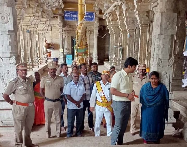 சிவகங்கை:-2000-போலீஸார்-பாதுகாப்பு;-கண்டதேவி-சொர்ணமூர்த்தீஸ்வரர்-கோயில்-திருத்தேரோட்ட-ஏற்பாடு!