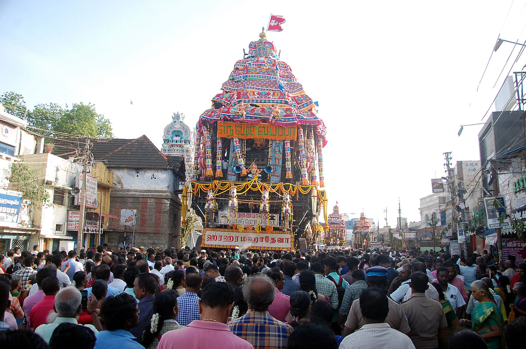 திருநெல்வேலி: ஆசியாவிலேயே அதிக எடை கொண்ட நெல்லையப்பர் திருக்கோயில் பெருந்தேர்திருவிழா.!