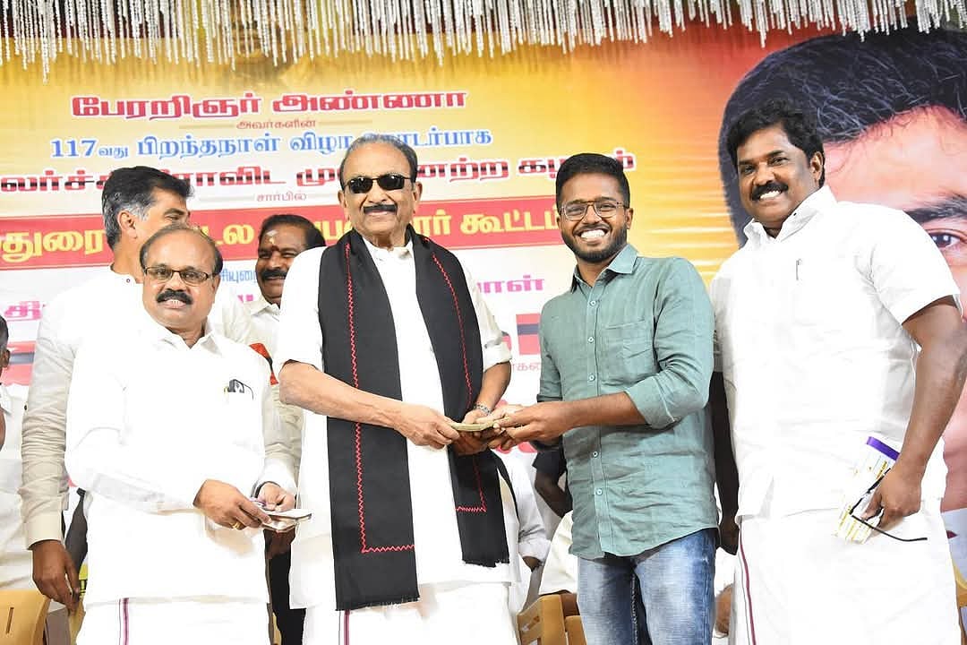 ``2026 தேர்தலில் திமுகவுடன் தான் கூட்டணி - மதுரையில் அறிவித்த வைகோ