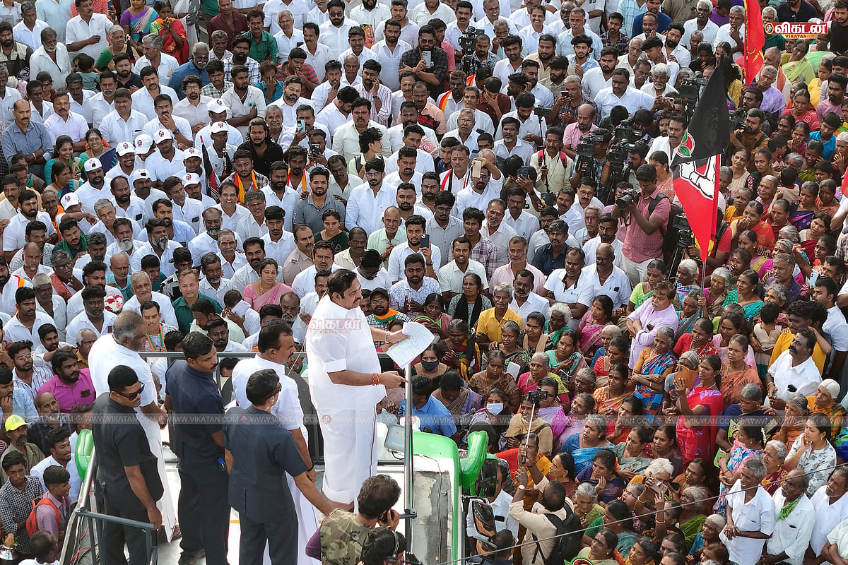 ``பிரமாண்டமான கட்சி எங்க கூட்டணிக்கு வருகிறது.. - எடப்பாடி பழனிசாமி ஓப்பன் டாக்