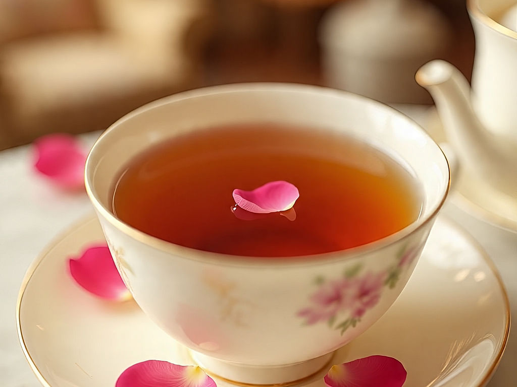 flower tea