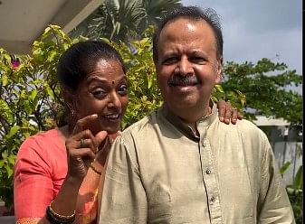 நடிகை அருணா - மோகன் குப்தா
