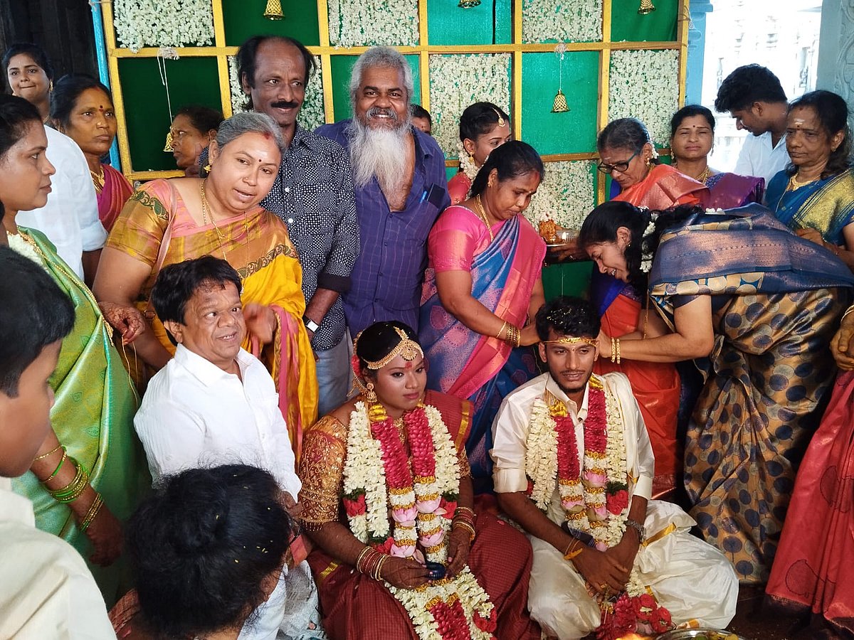 நடிகர் கிங்காங் மகள் கீர்த்தனாவின் திருமண விழா; திரையுலகினர், அரசியல் தலைவர்கள் பங்கேற்பு