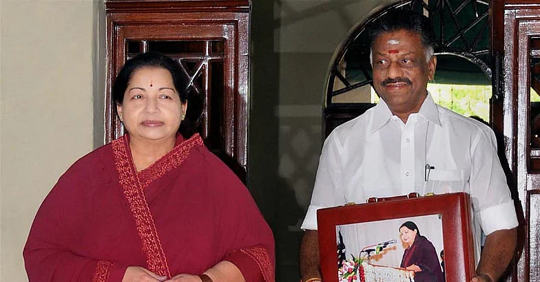 ஜெயலலிதா- ஓபிஎஸ் 