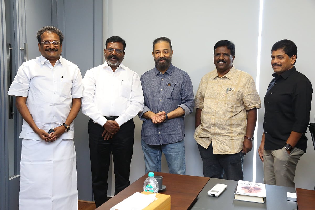 திருமாவளவன் - கமல்ஹாசன்