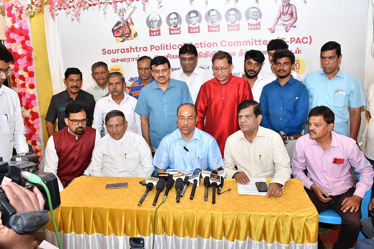 மதுரை : `எங்களுக்கு அரசியல் பிரதிநித்துவம் அளிக்கும் கட்சிக்கே ஆதரவு’ - சௌராஷ்ட்ர சமூகத்தினர்