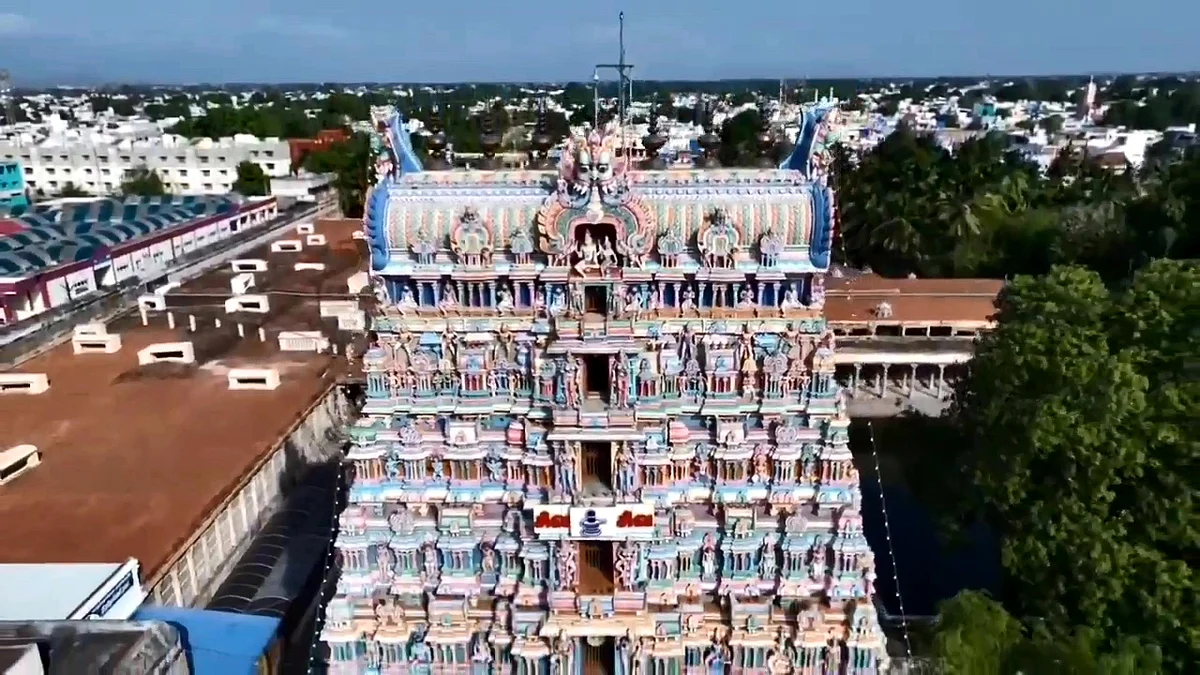ஆடிப்பூரம்: திருநெல்வேலி நெல்லையப்பர்-காந்திமதி அம்பாள் திருக்கோயில் வளைகாப்பு வைபவம் திருவிழா.!