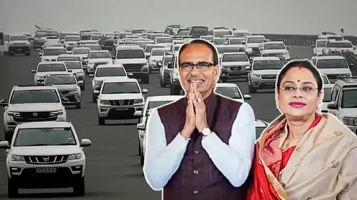 `விமான அவசரம் - பயணத்தில் மனைவியை மறந்துவிட்டு சென்ற அமைச்சர் சிவராஜ் சிங்.. என்ன நடந்தது?