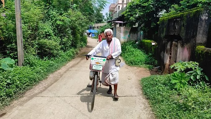 ``பத்மஸ்ரீ விருதை பாதுகாப்பாக வைக்க கூட இடம் இல்லை - ஒழுகும் கூரை, வறுமையில் வாடும் துக்கு மாஜ்ஹி