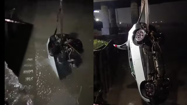 கூகுள் மேப் போட்டு பயணம்; பாலத்தில் வேகமாக சென்ற கார், கடலுக்குள் விழுந்த சோகம்..