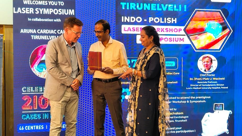 சிக்கலான உயர் அபாய ஆஞ்சியோபிளாஸ்ட்டி சிகிச்சையில் மைல்கல்லை எட்டிய அருணா கார்டியாக் கேர்