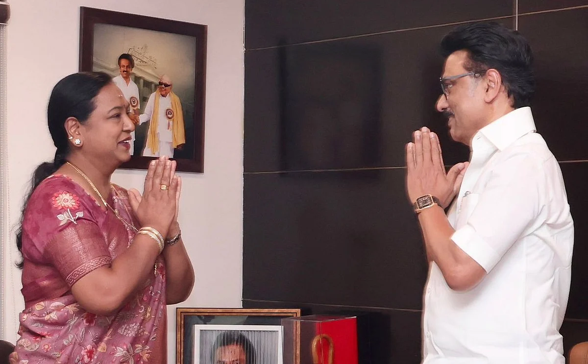 ஸ்டாலினை நலம் விசாரித்த பிரேமலதா