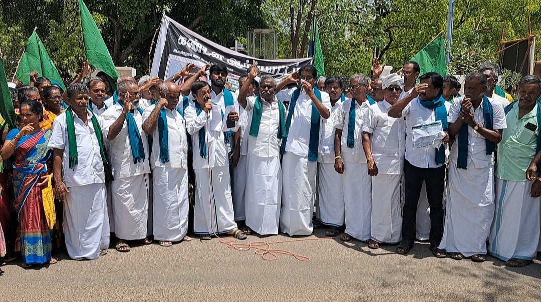 `மாநிலங்களுக்கிடையிலான தண்ணீர் உரிமைகளைக்கூட திமுக அரசு பறிகொடுக்கிறது - பி.ஆர்.பாண்டியன்