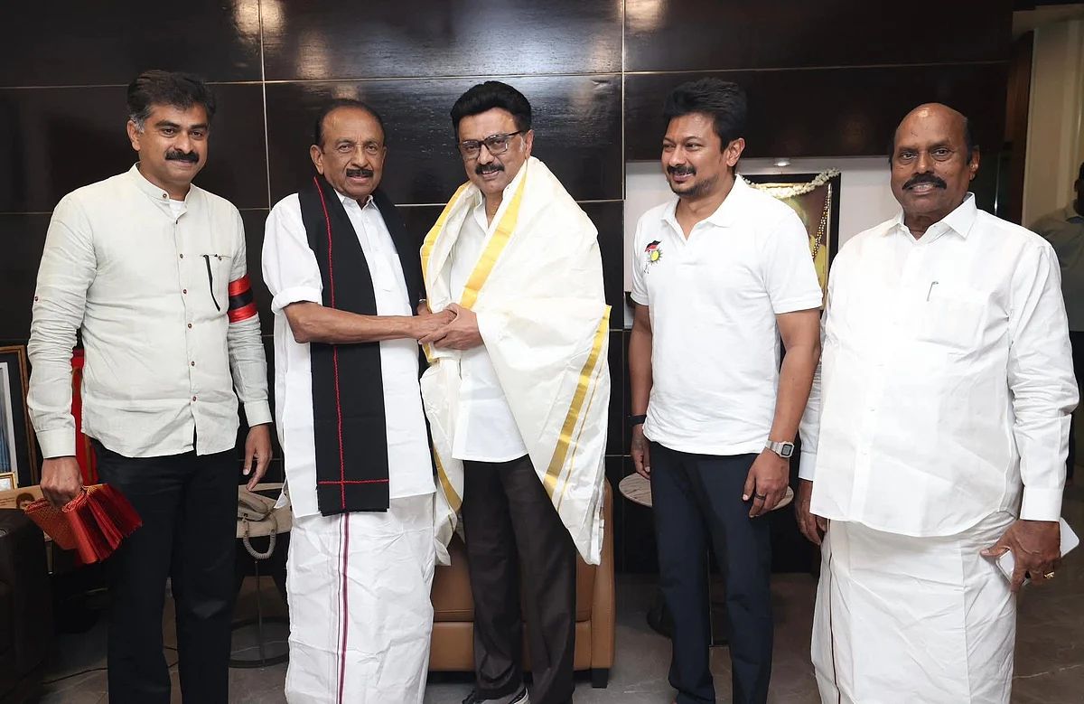 ஸ்டாலினை சந்தித்த வைகோ 