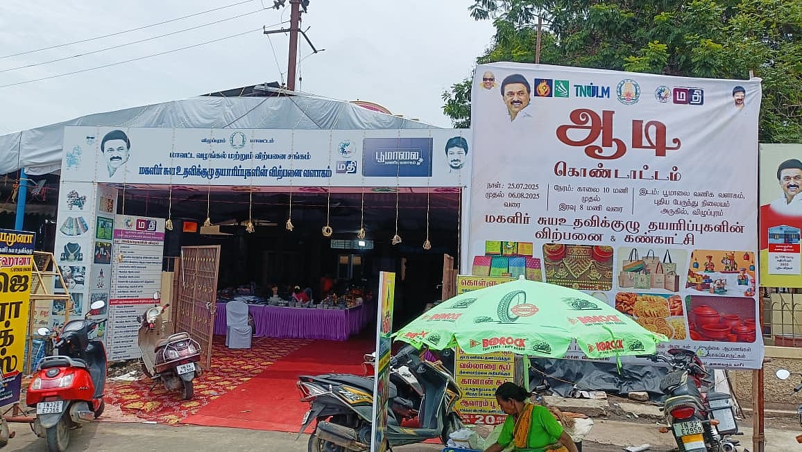 விழுப்புரம்: `எங்கள் பொருட்கள் கலப்படமற்ற உணவைப் போன்றது!’ - பசுமை தயாரிப்பில் அசத்தும் பெண்கள்