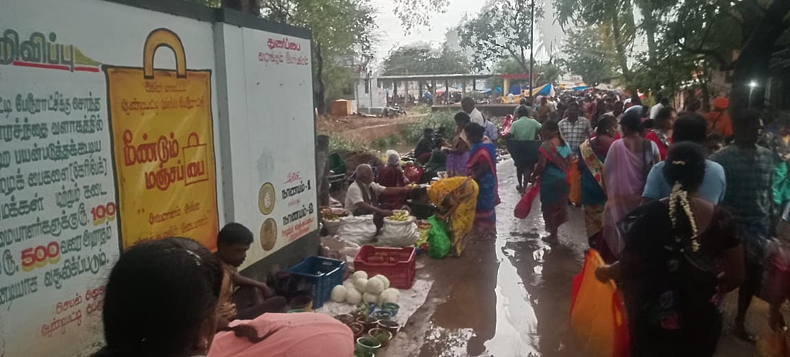 சமூக விரோதிகளின் கூடாரமாகும் ஆண்டிபட்டி வாரச் சந்தை கடைகள்; அலட்சியம் காட்டும் அதிகாரிகள்!