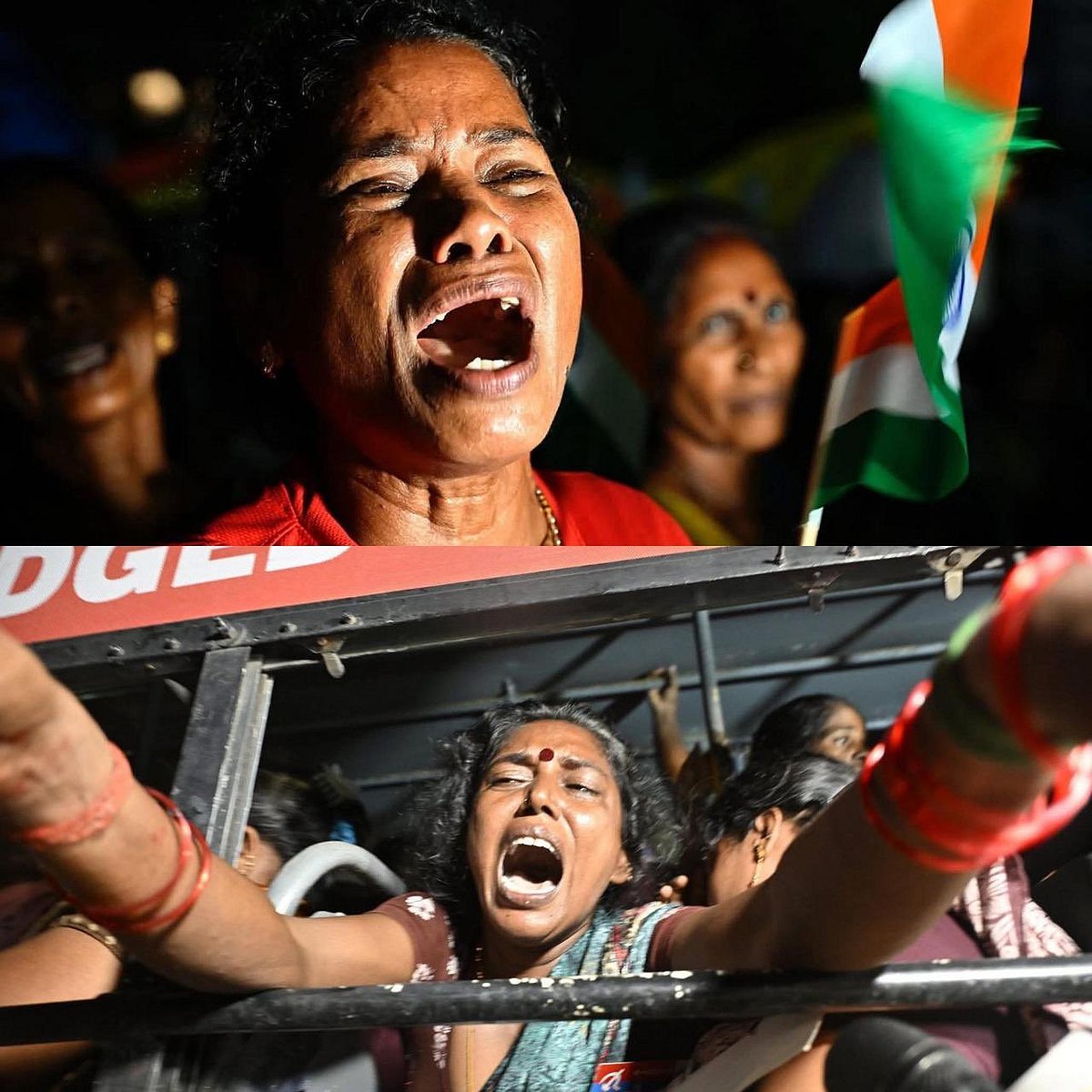 ``பெரியார் வழி ஆட்சியில், போராடும் பெண்கள் தூக்கி எறியப்படுகிறார்கள் - TVK ஆதவ் அர்ஜுனா கண்டனம்