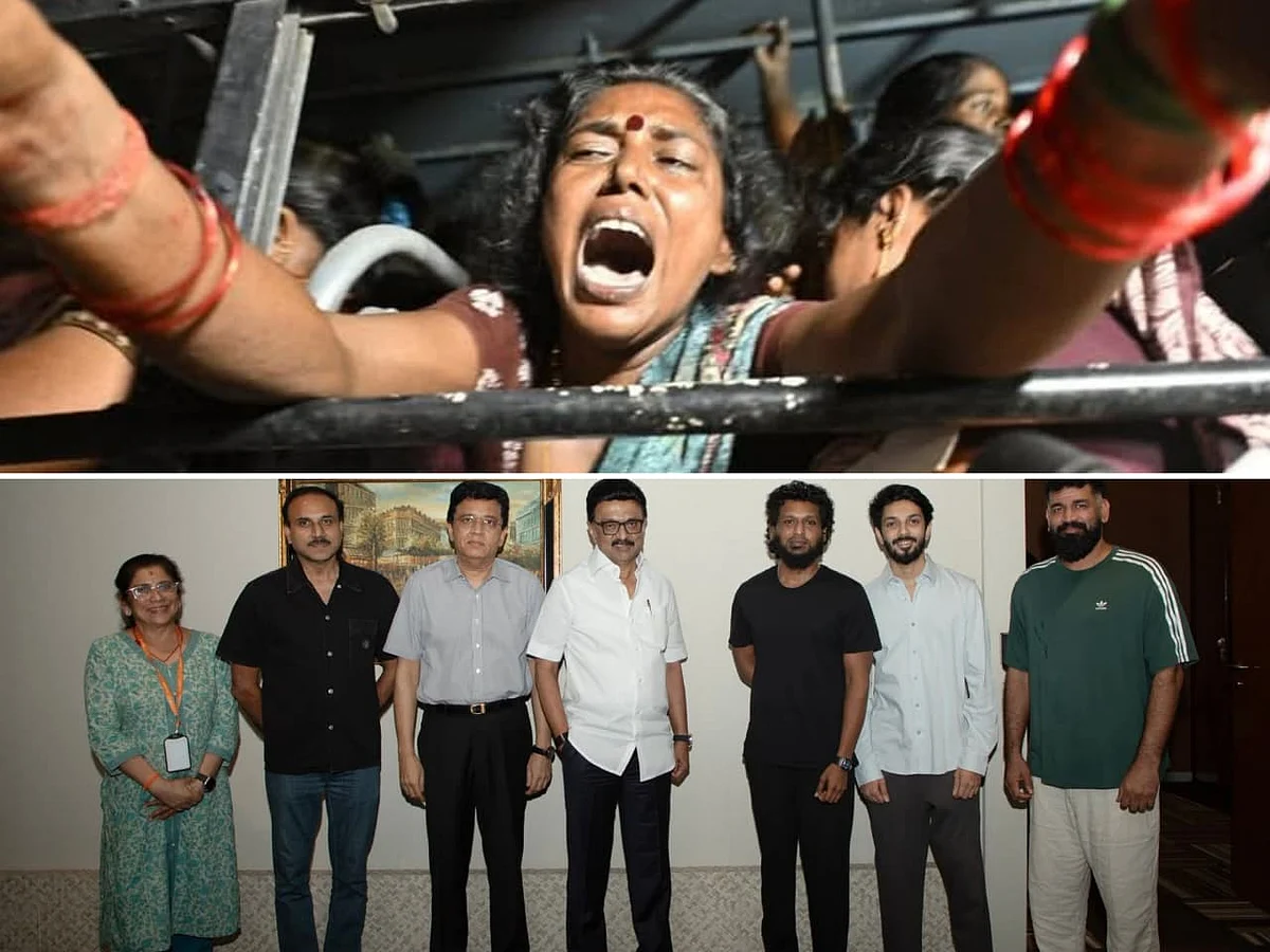 தூய்மைப் பணியாளர்கள் கைது - கூலி படம் பார்த்த முதல்வர் ஸ்டாலின்