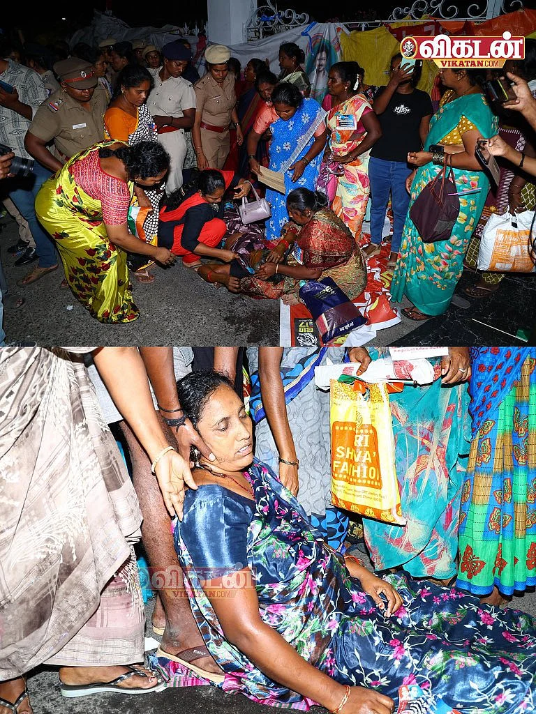 தூய்மைப் பணியாளர்கள் போராட்டம்