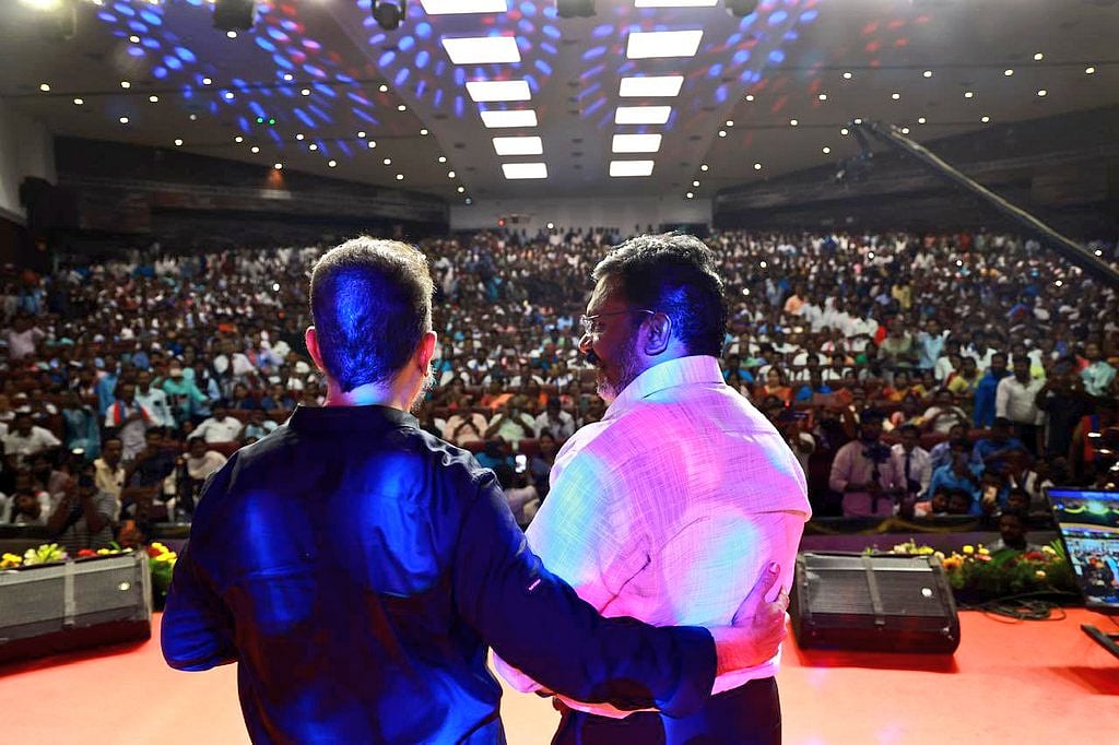 திருமாவளவன் - கமல்ஹாசன்