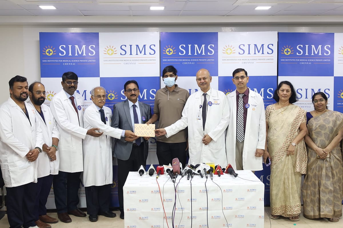 SIMS: மண்டையோடு மற்றும் உச்சந்தலை தோல் புற்றுக் கட்டி; வெற்றிகர சிகிச்சை அளித்த சிம்ஸ் மருத்துவமனை